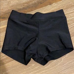 Details Black dance booty shorts, Medium
